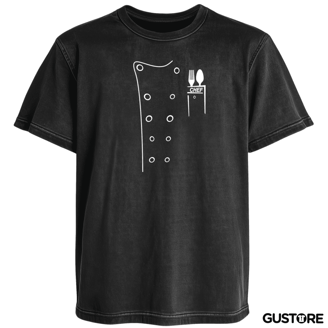 Polera desgastada Chef