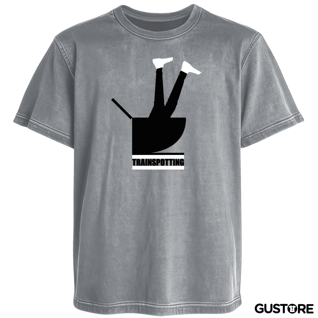 Polera desgastada Trains Taza 