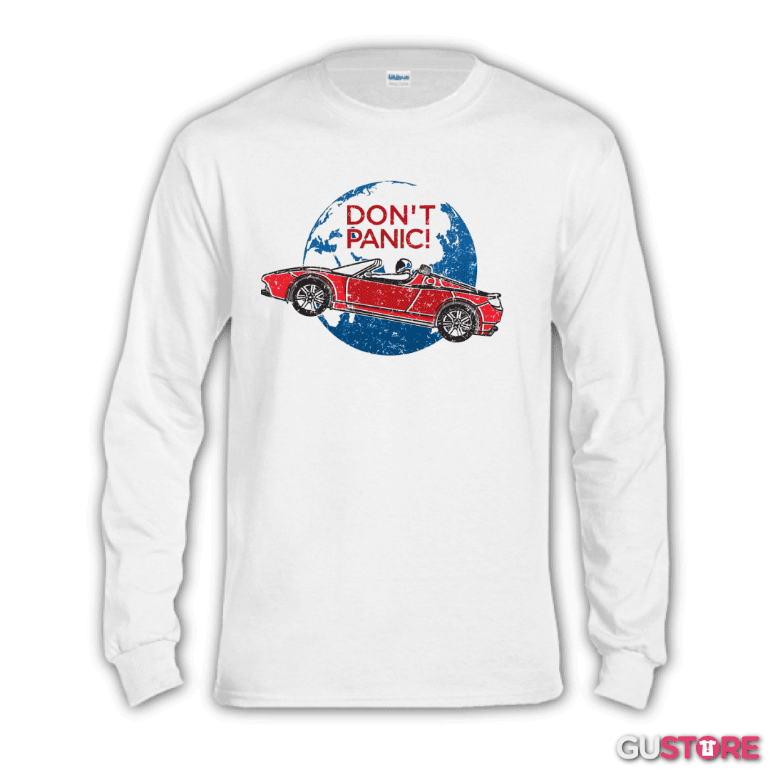 Polera manga larga Dont Panic 