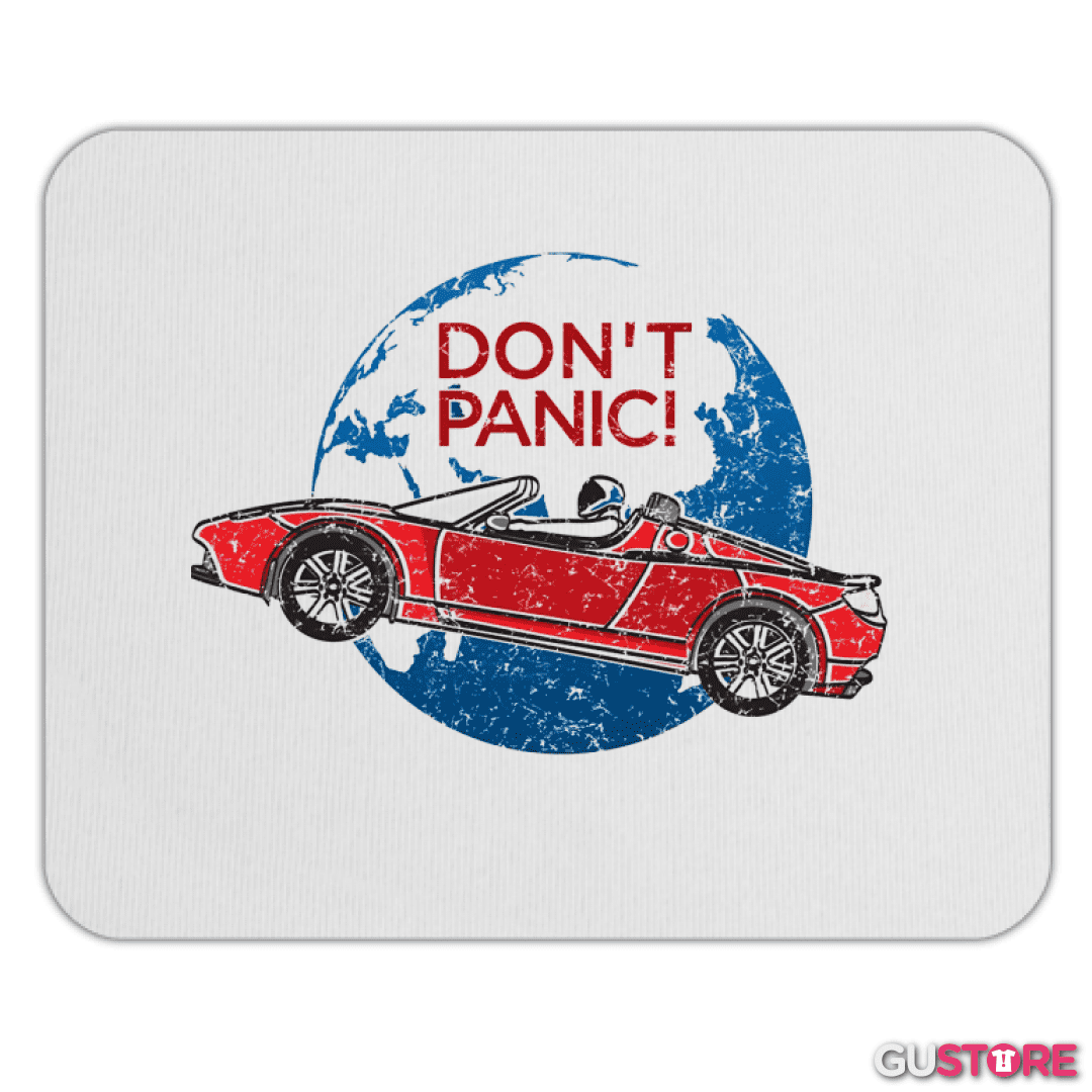 Mousepad Dont Panic 