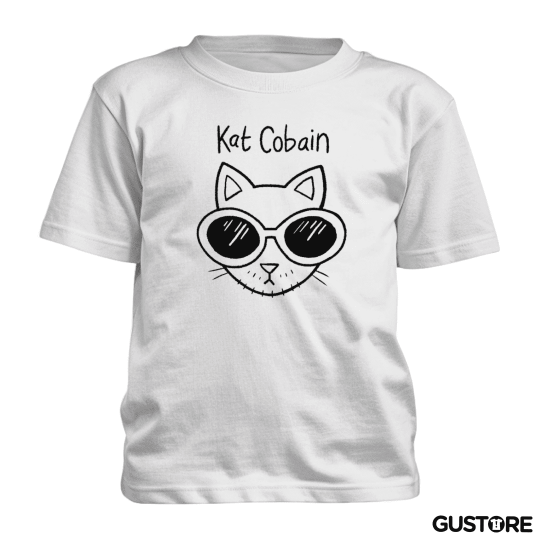 Polera de niño cat cobain