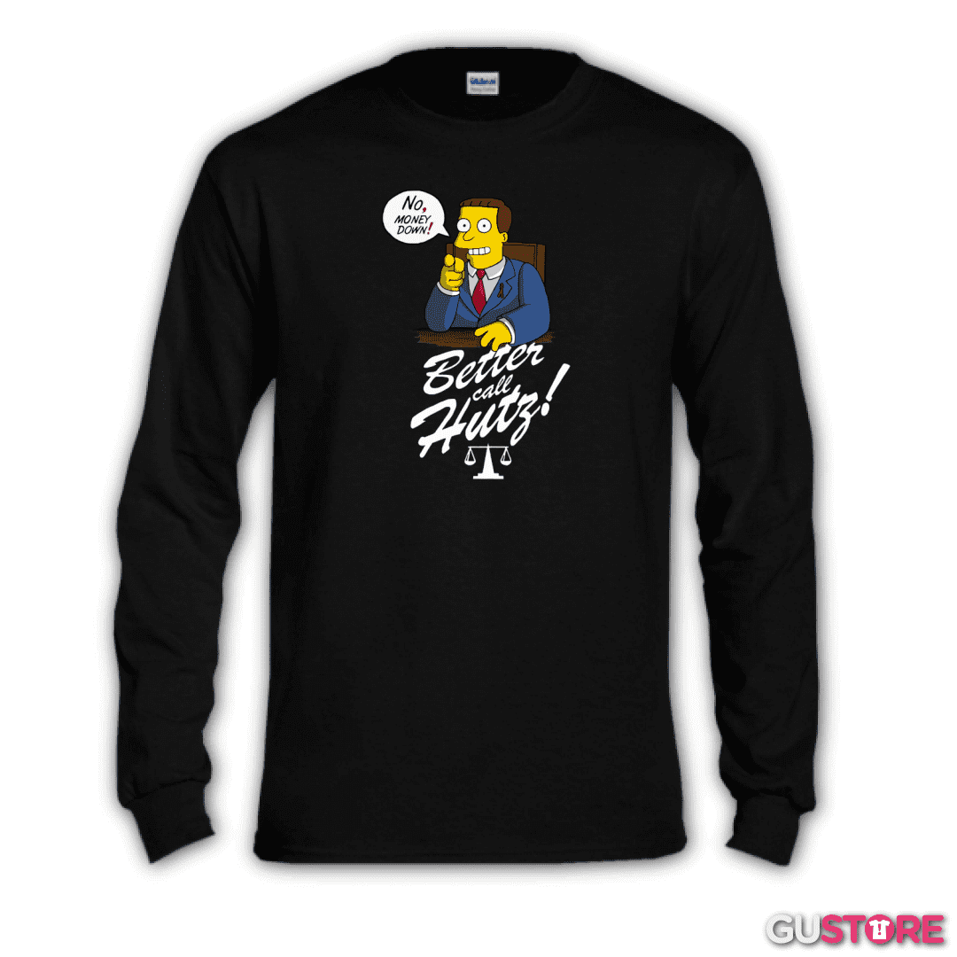 Polera manga larga Better call Hutz