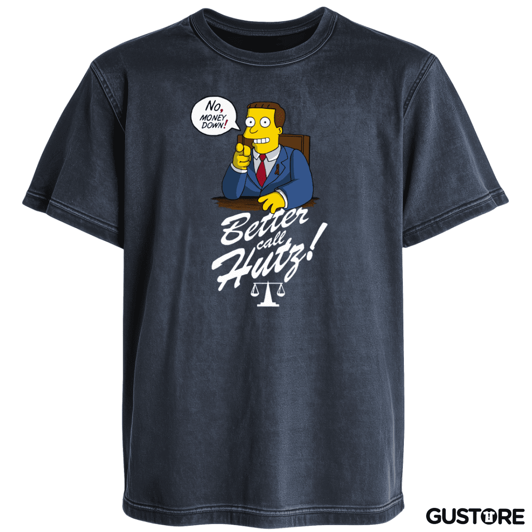 Polera desgastada Better call Hutz