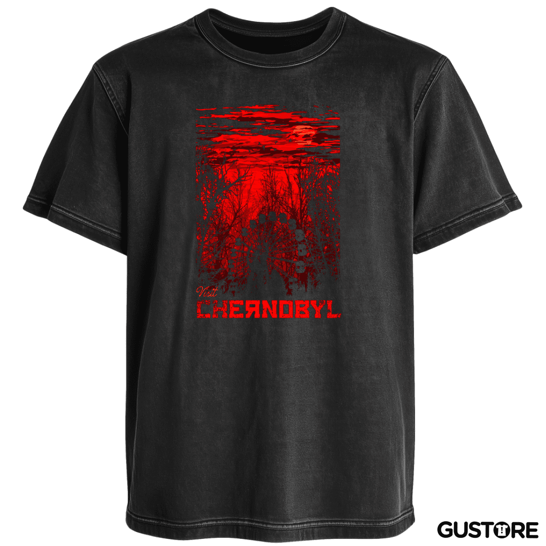 Polera desgastada Chernobyl