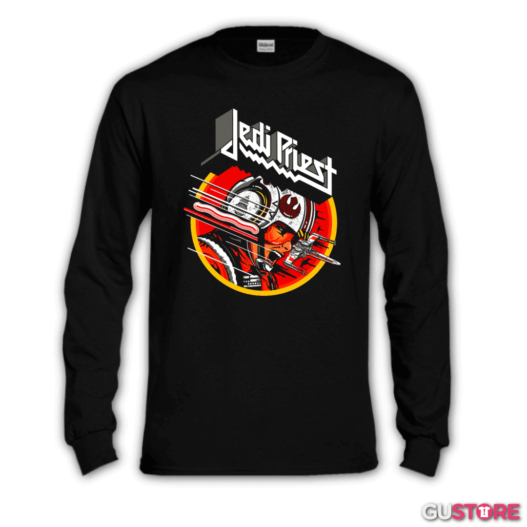 Polera manga larga Jedi priest