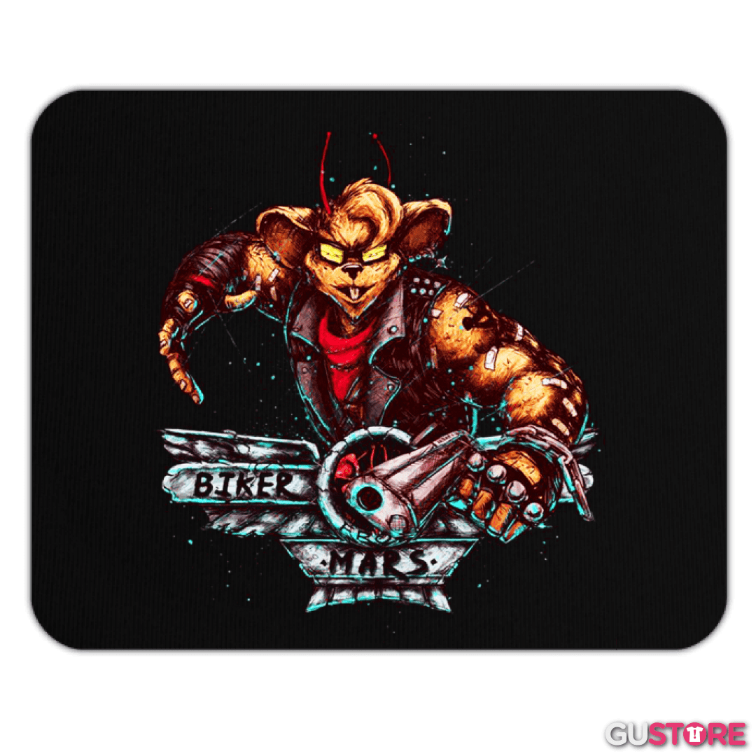 Mousepad Biker mars from mars