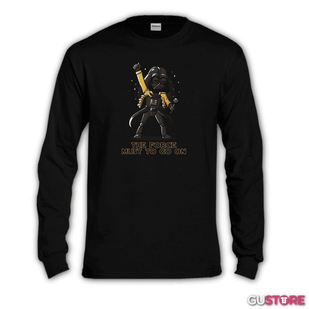 Polera manga larga The force must go on