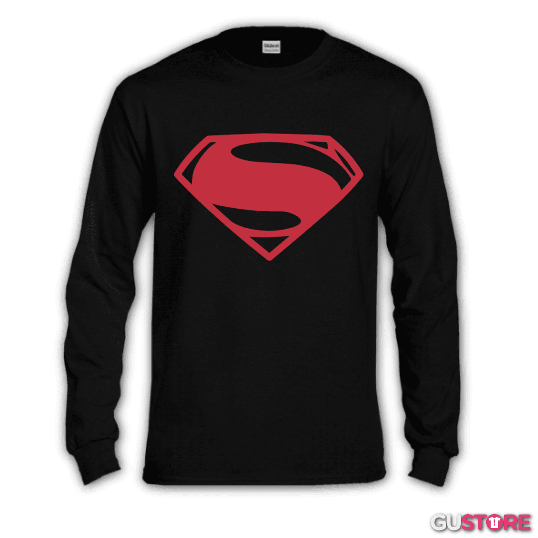 Polera manga larga Superman - Logo