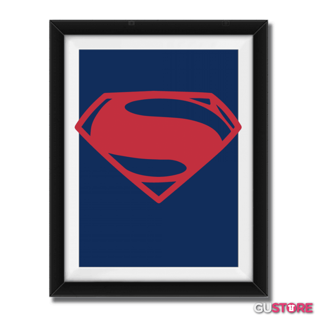 Cuadro decorativo Superman - Logo