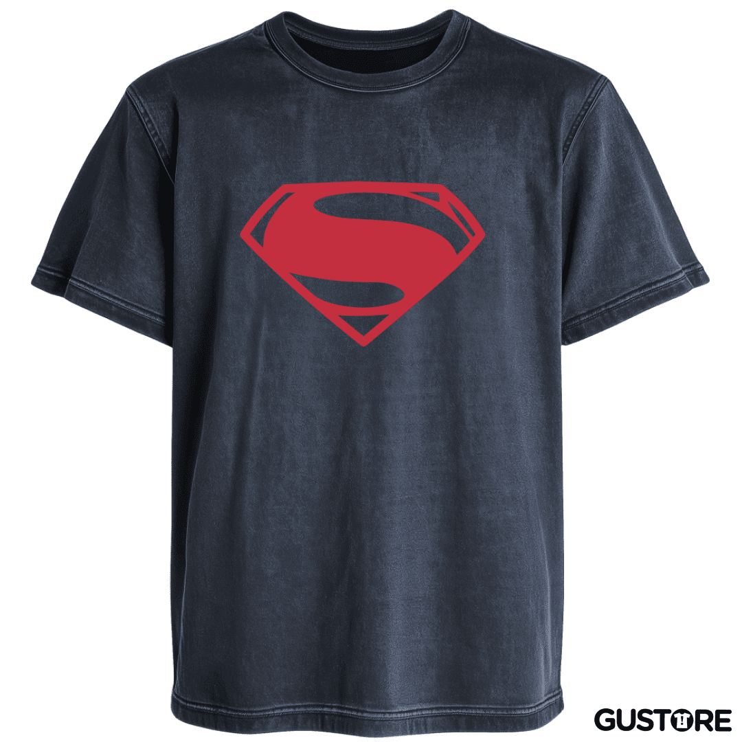 Polera desgastada Superman - Logo