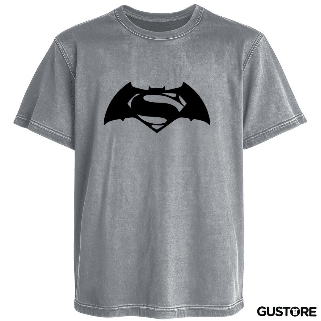 Polera desgastada BVS - Logo