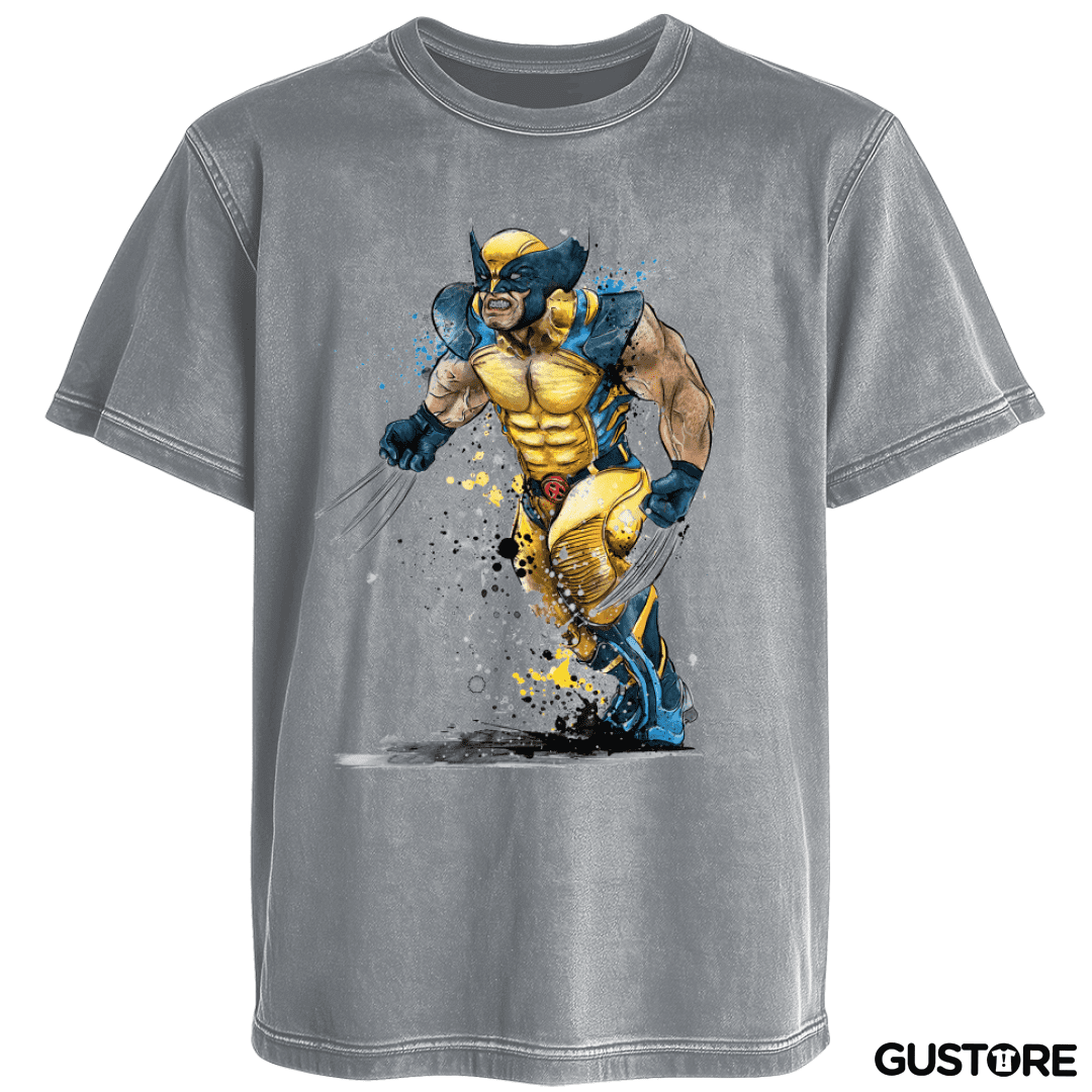 Polera desgastada Logan colors