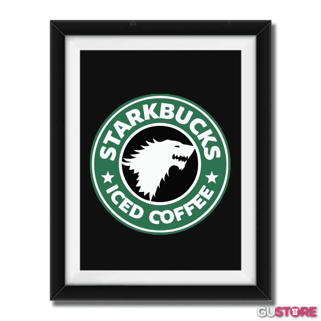Cuadro decorativo starkbucks ice coffee