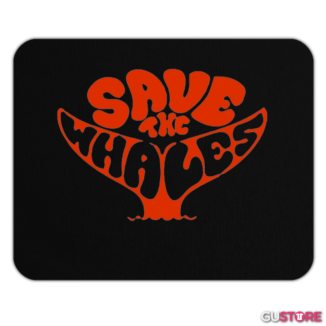 Mousepad Save the whales 