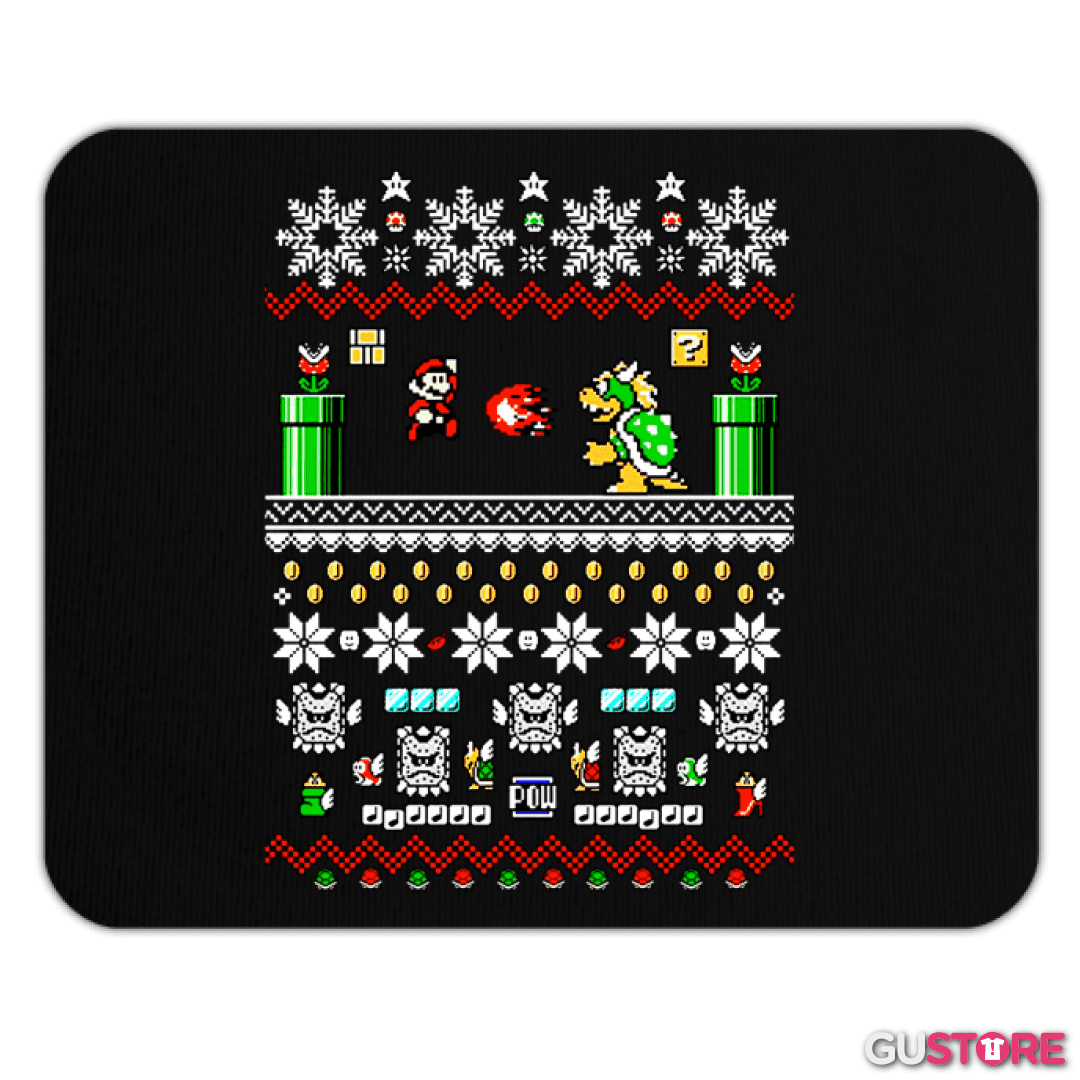 Mousepad Super bigote Navideño