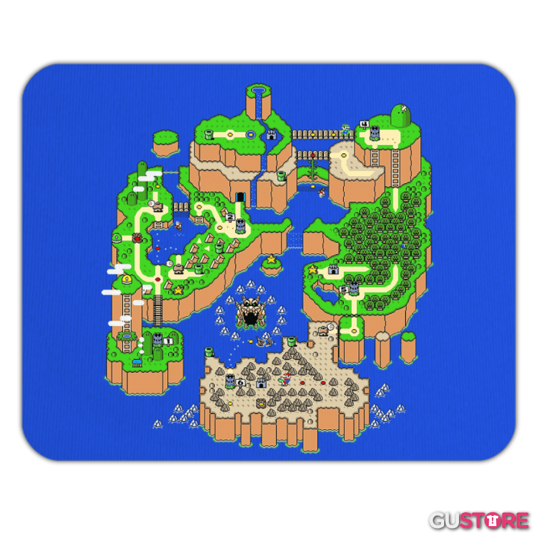 Mousepad Land Map