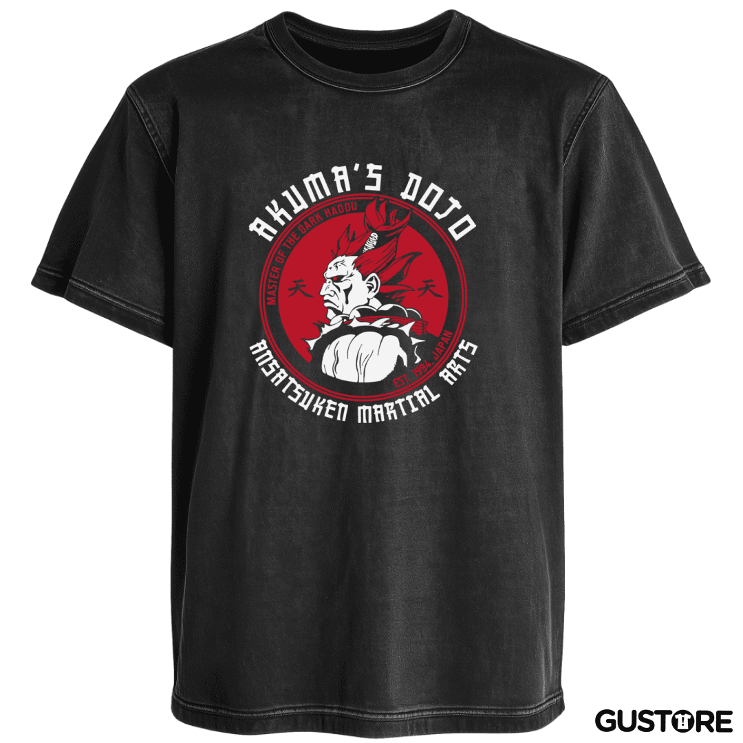 Polera desgastada Akumas dojo