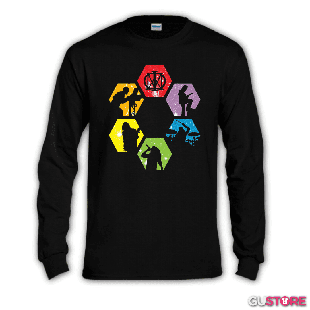 Polera manga larga Dream theater band