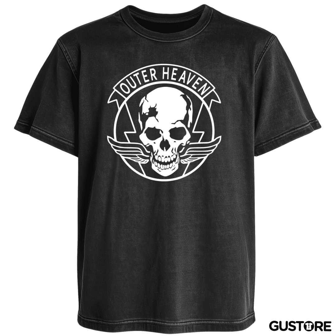 Polera desgastada Outer Heaven