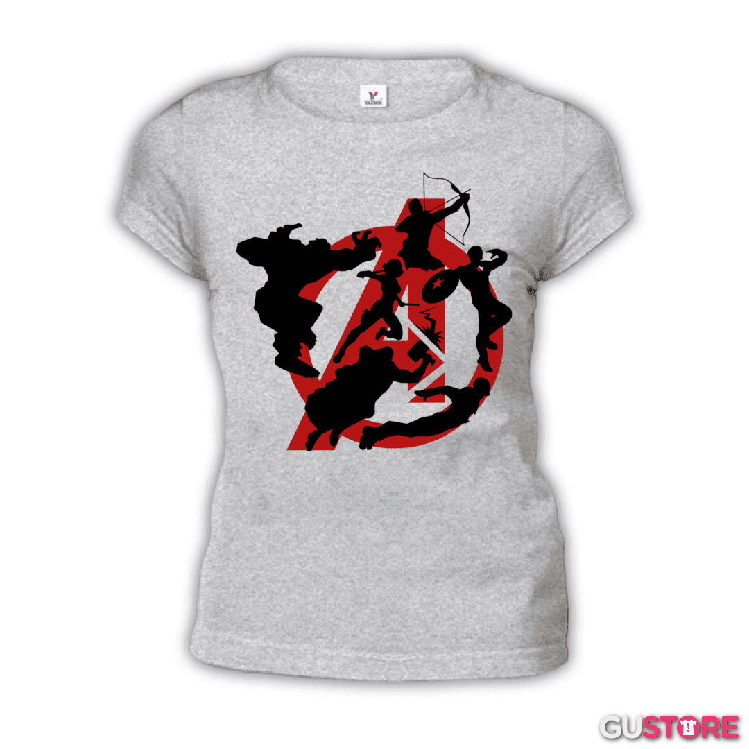 Polera de Mujer Full Avengers