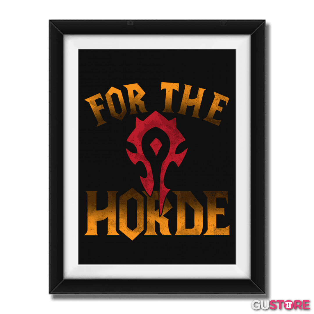 Cuadro decorativo Por la horda