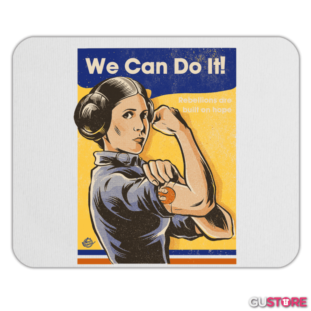 Mousepad Leia we can do it