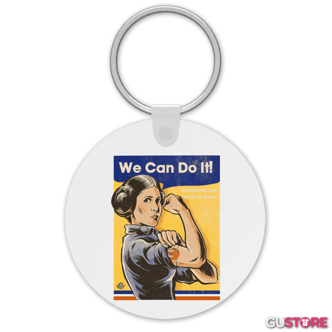 Llavero Leia we can do it