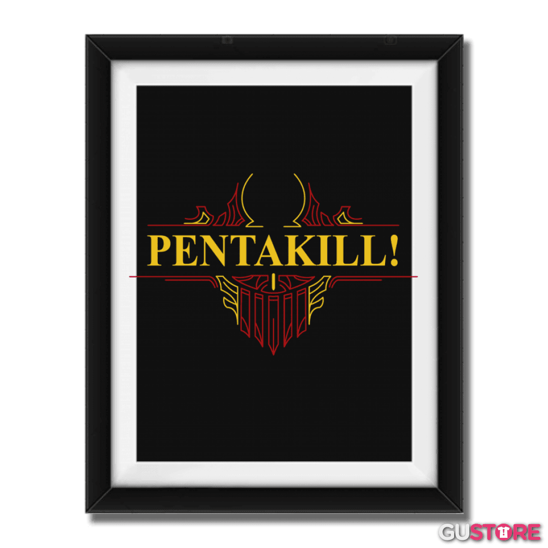 Cuadro decorativo Pentakill - Old