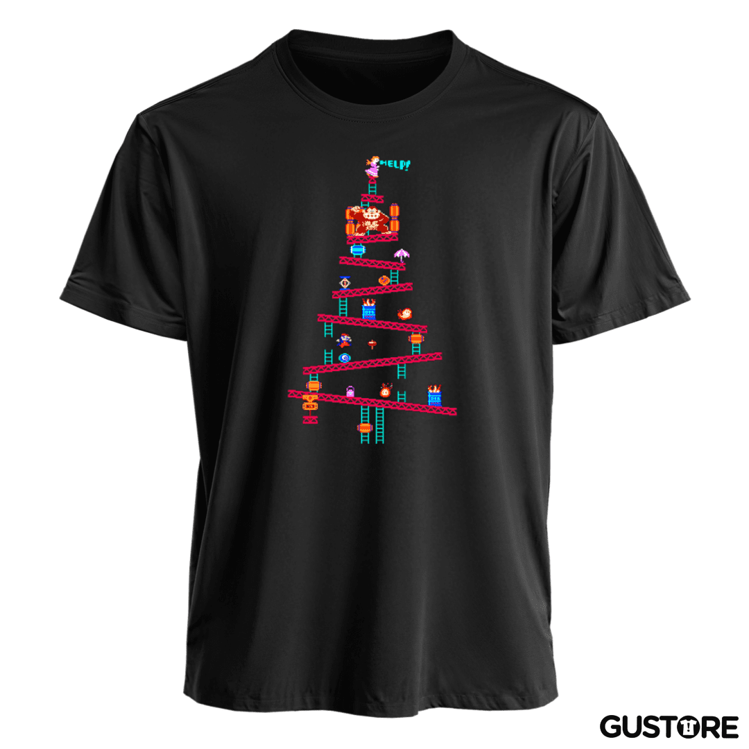 Polera Super bigote navideno