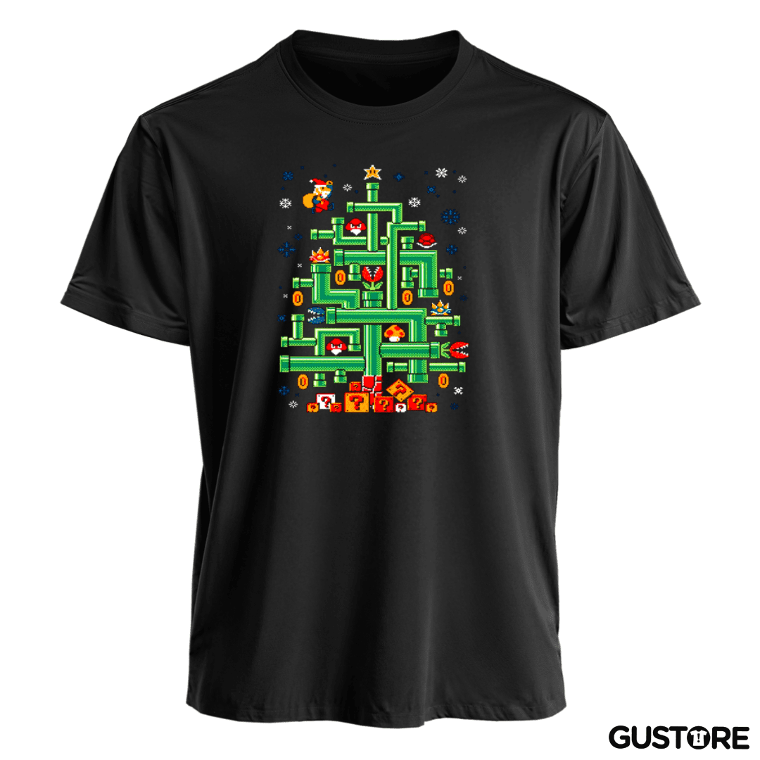 Polera Super bigote navideno 2