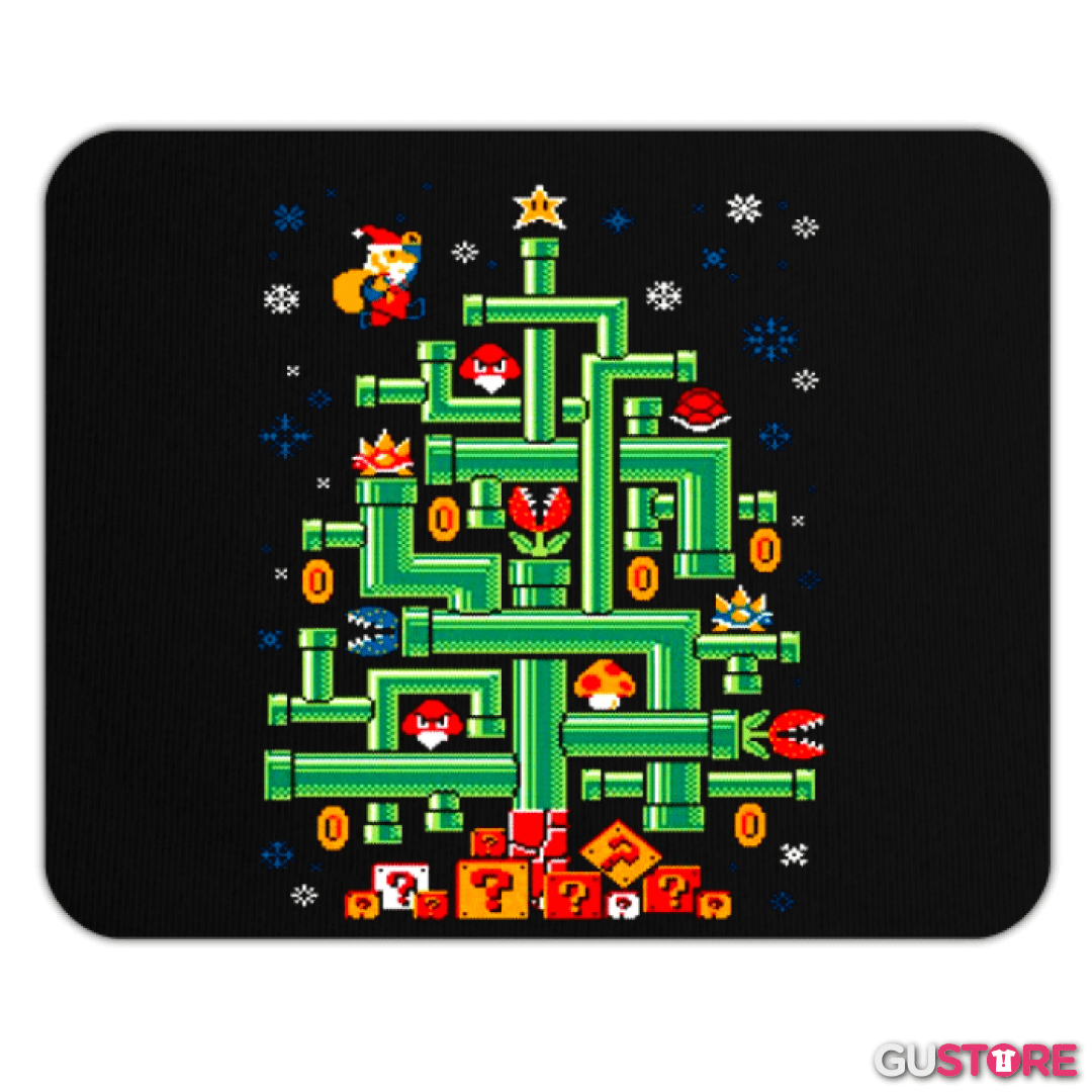 Mousepad Super bigote navideno 2