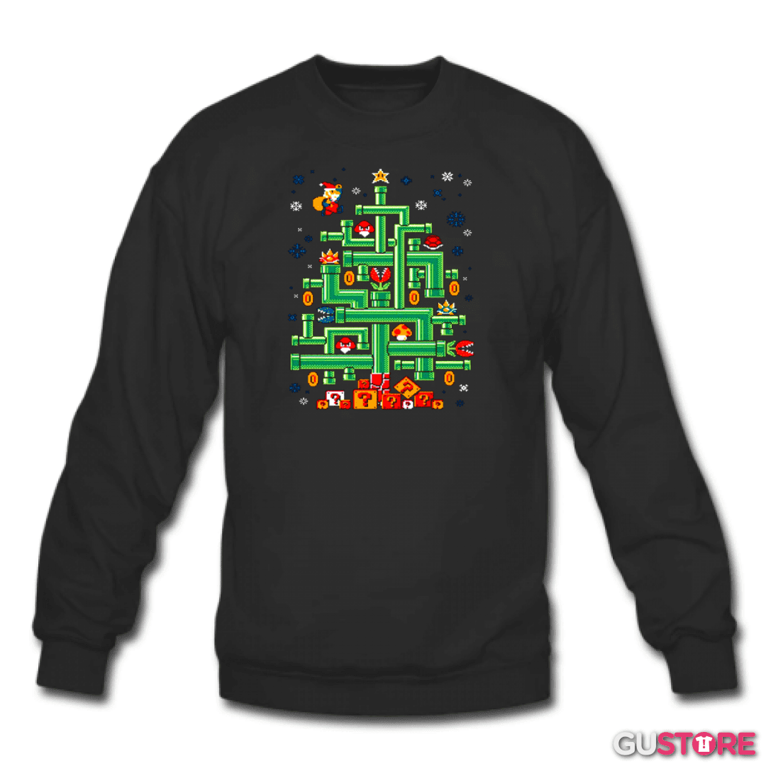 Poleron polo Super bigote navideno 2