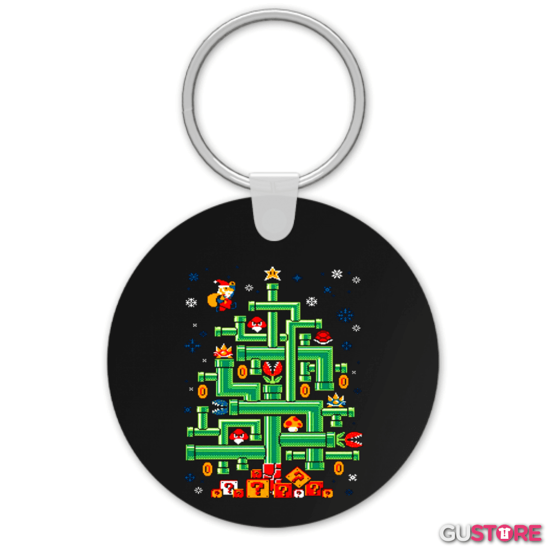 Llavero Super bigote navideno 2