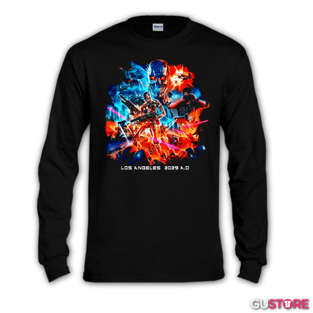 Polera manga larga T2 Angeles