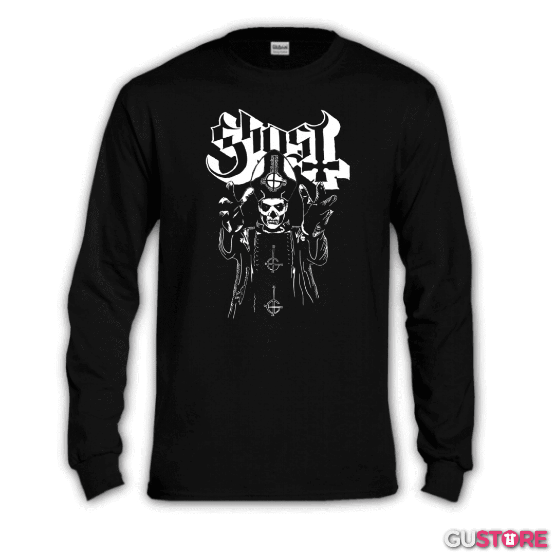 Polera manga larga Ghost papa