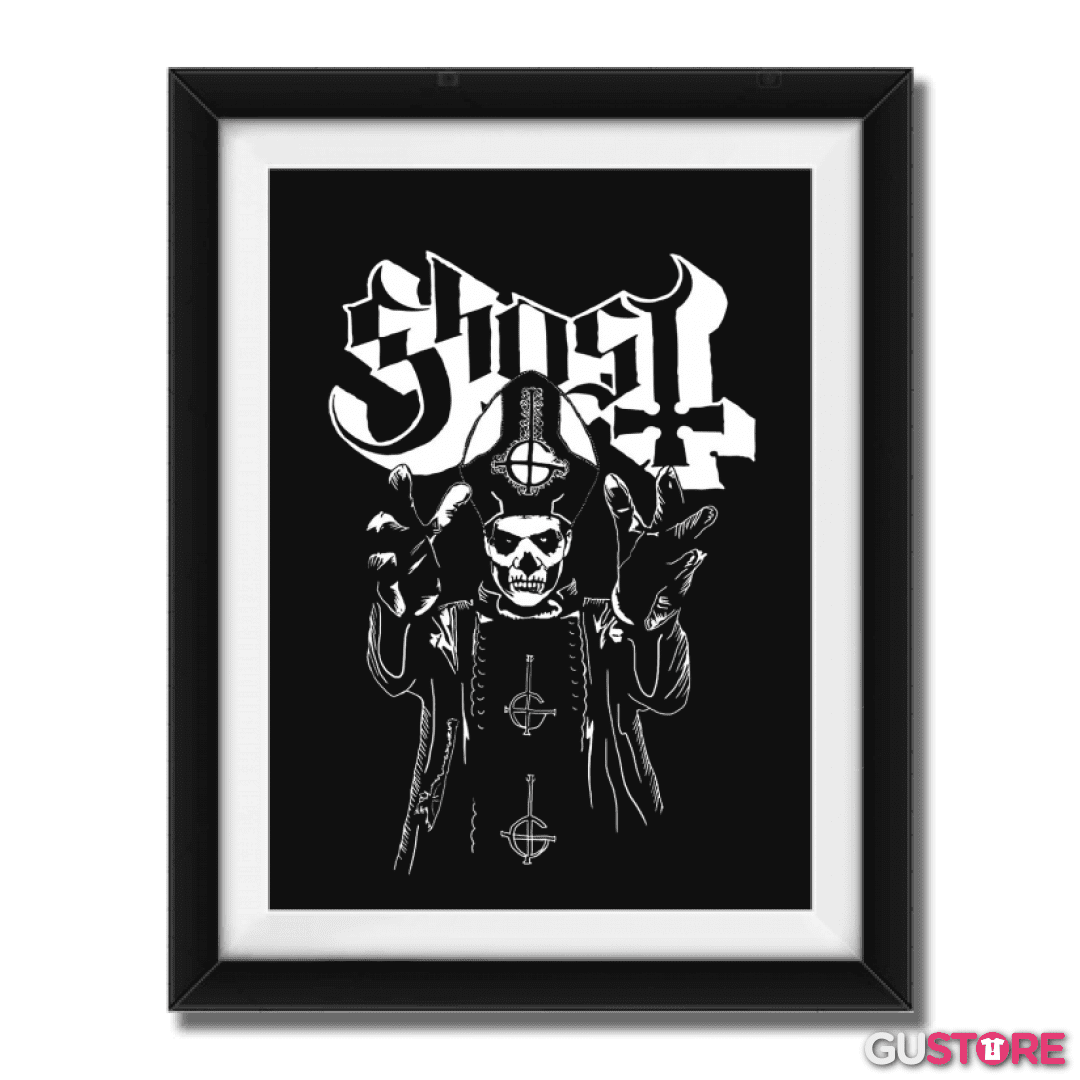 Cuadro decorativo Ghost papa