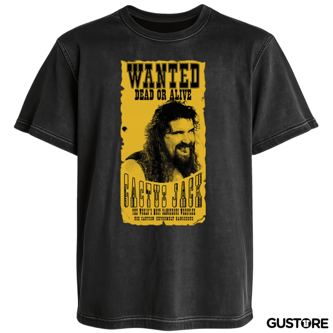 Polera desgastada Cactus Jack