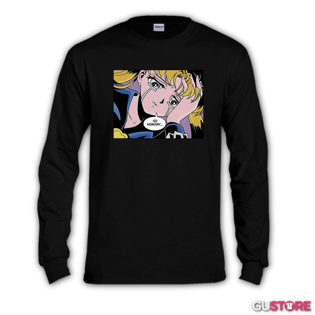 Polera manga larga Tengo Hambre...