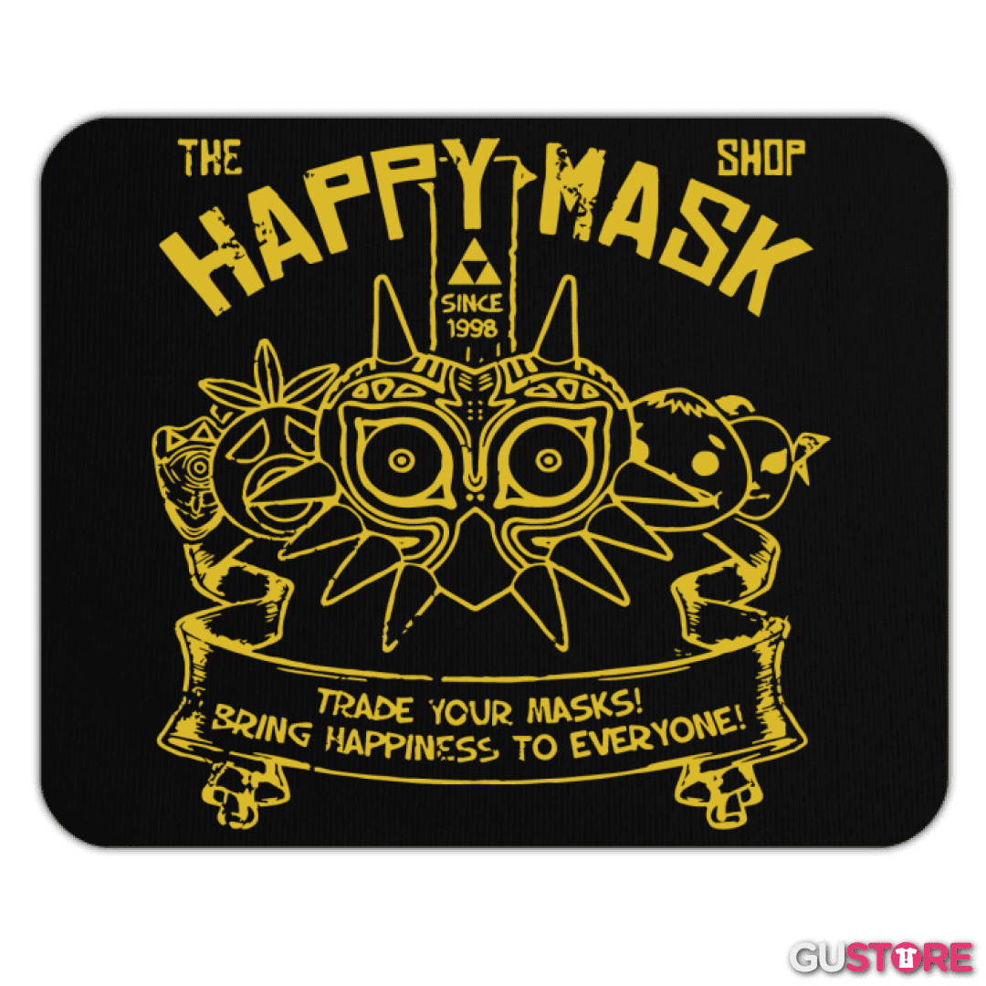 Mousepad Happy Mask Shop
