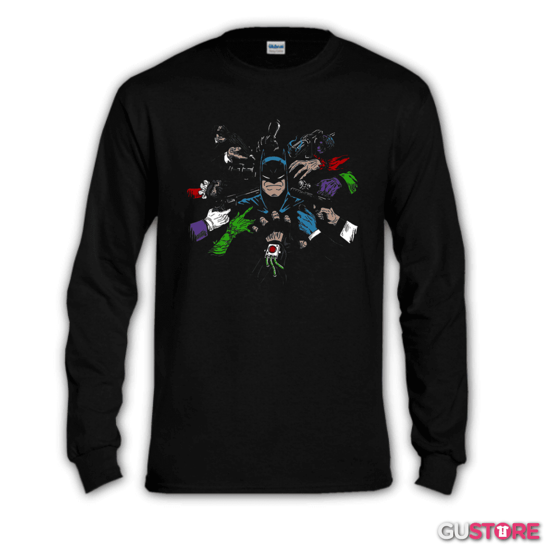 Polera manga larga Wickbat