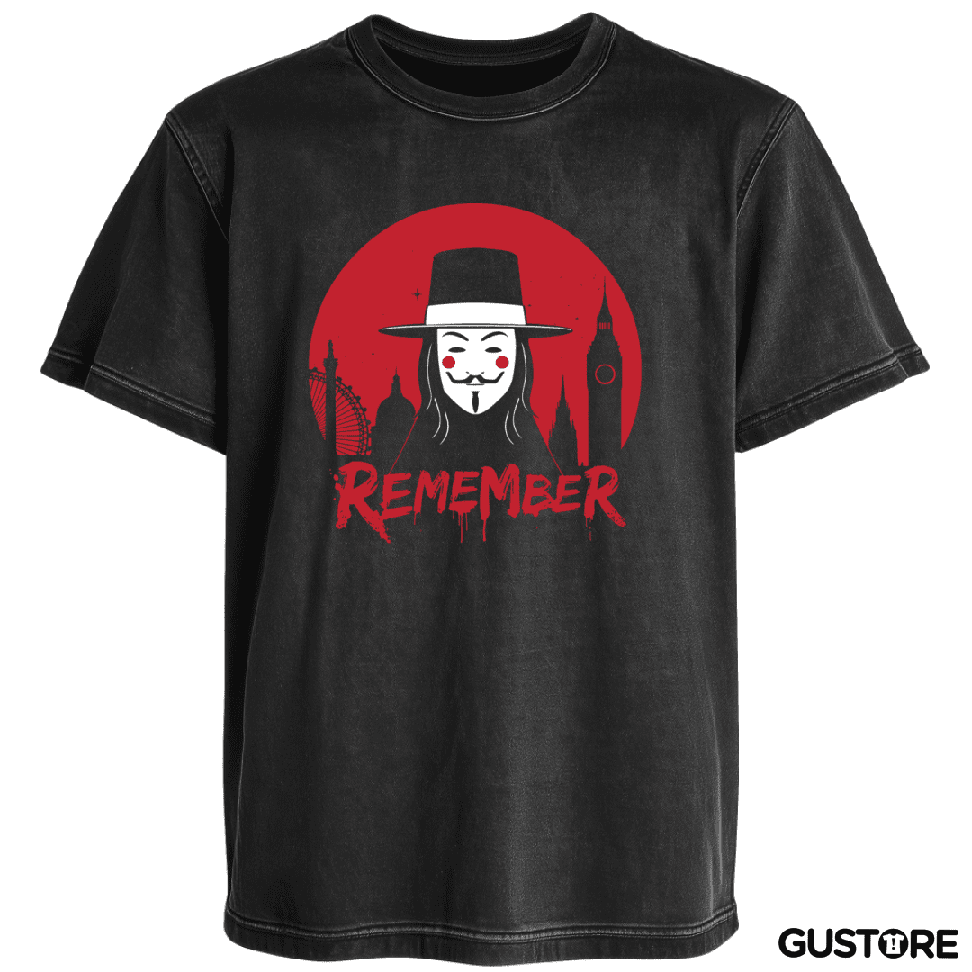 Polera desgastada V - Remember