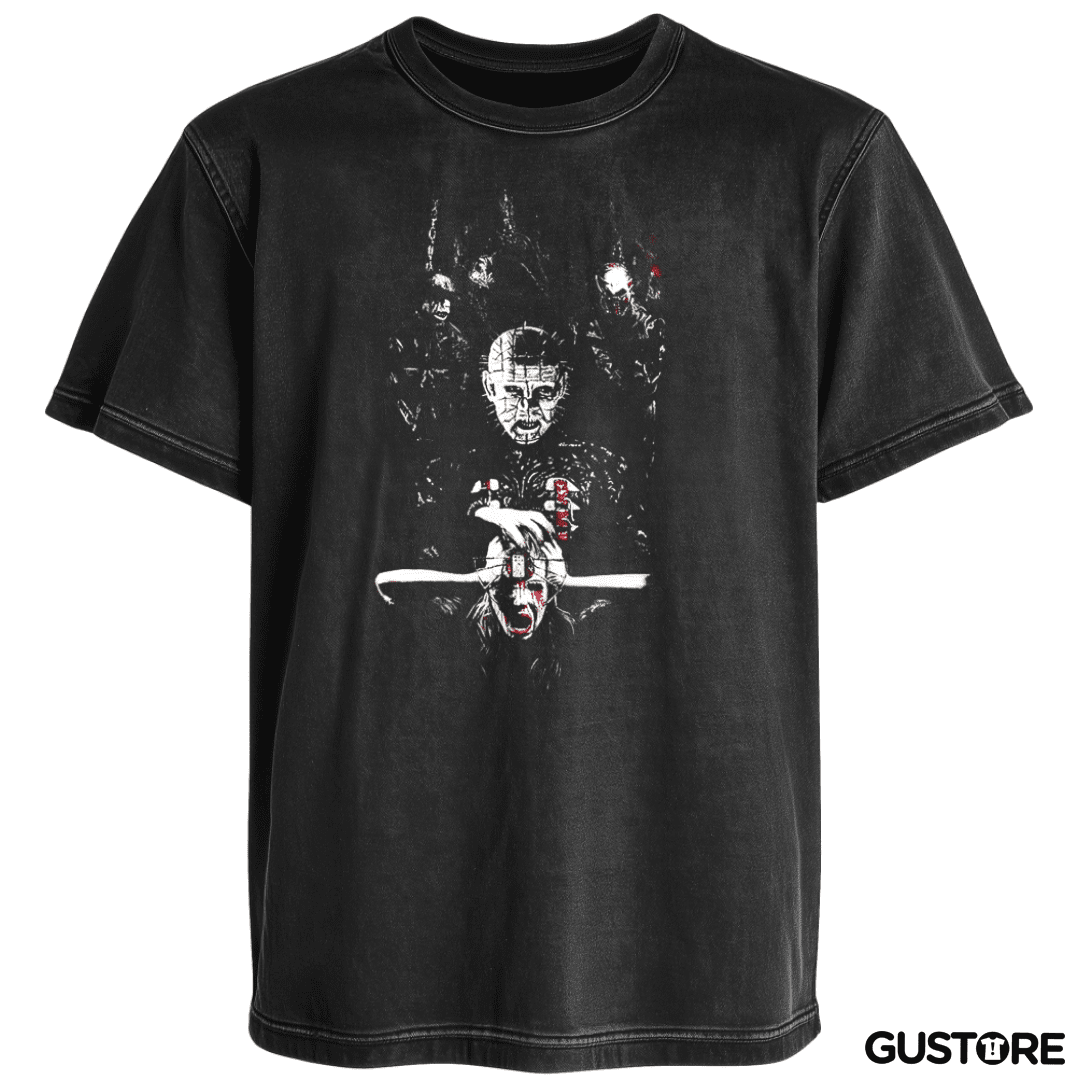 Polera desgastada HELLRAISER