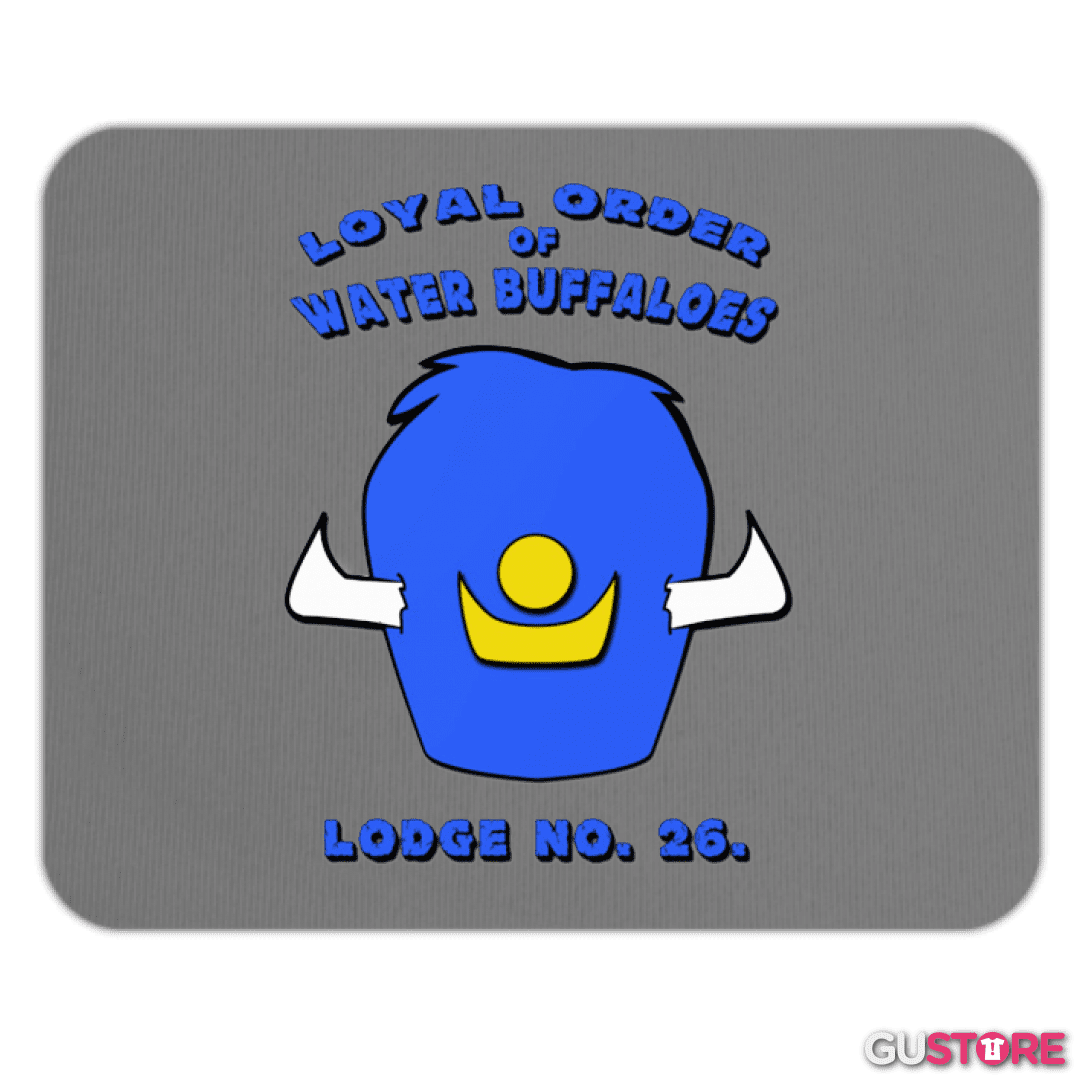 Mousepad Bufalos mojados