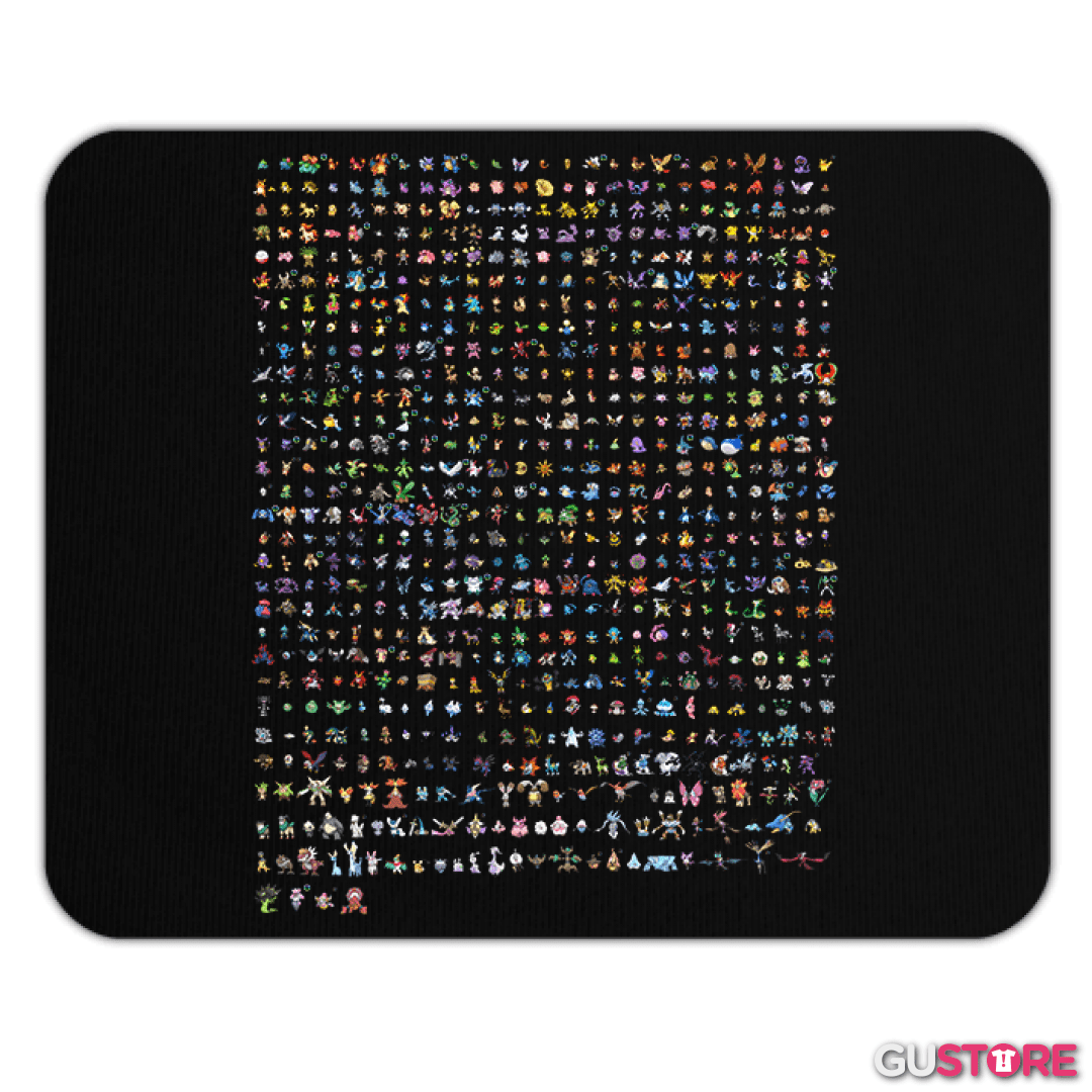 Mousepad Pokemones 8 bits full