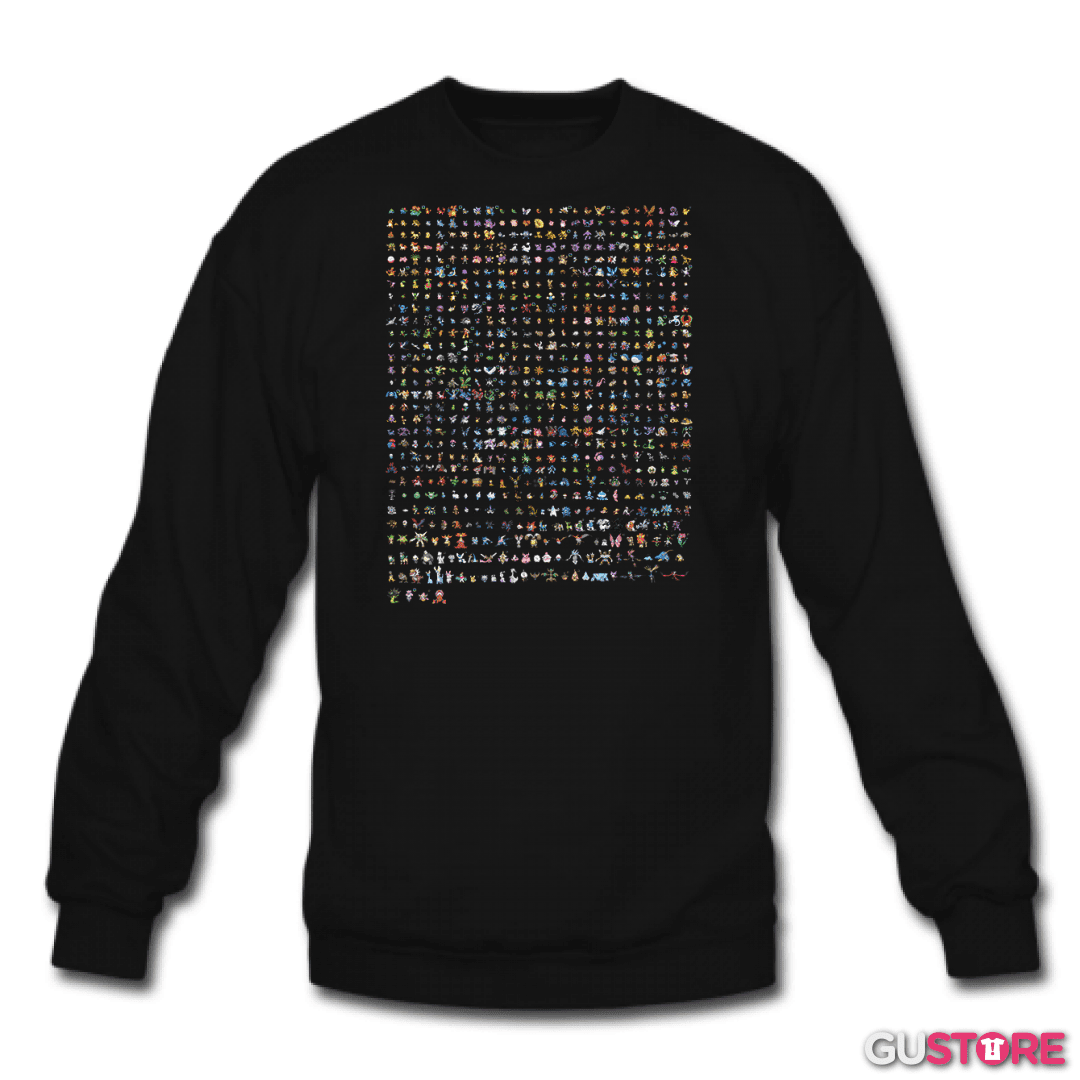 Poleron polo Pokemones 8 bits full
