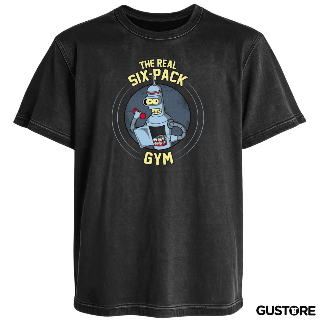 Polera desgastada Real Six Pack 
