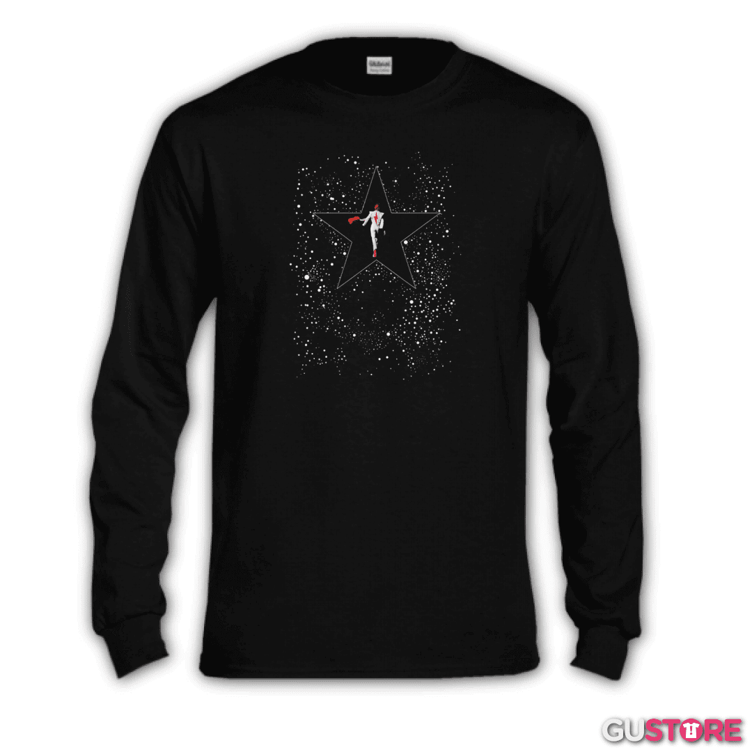 Polera manga larga Star bowie 