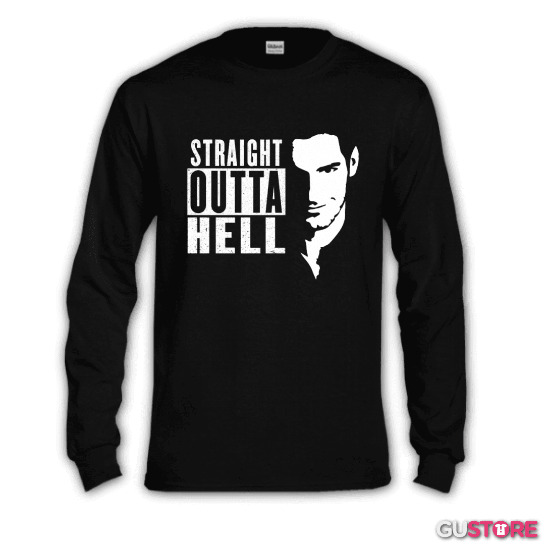 Polera manga larga Lucifer hell