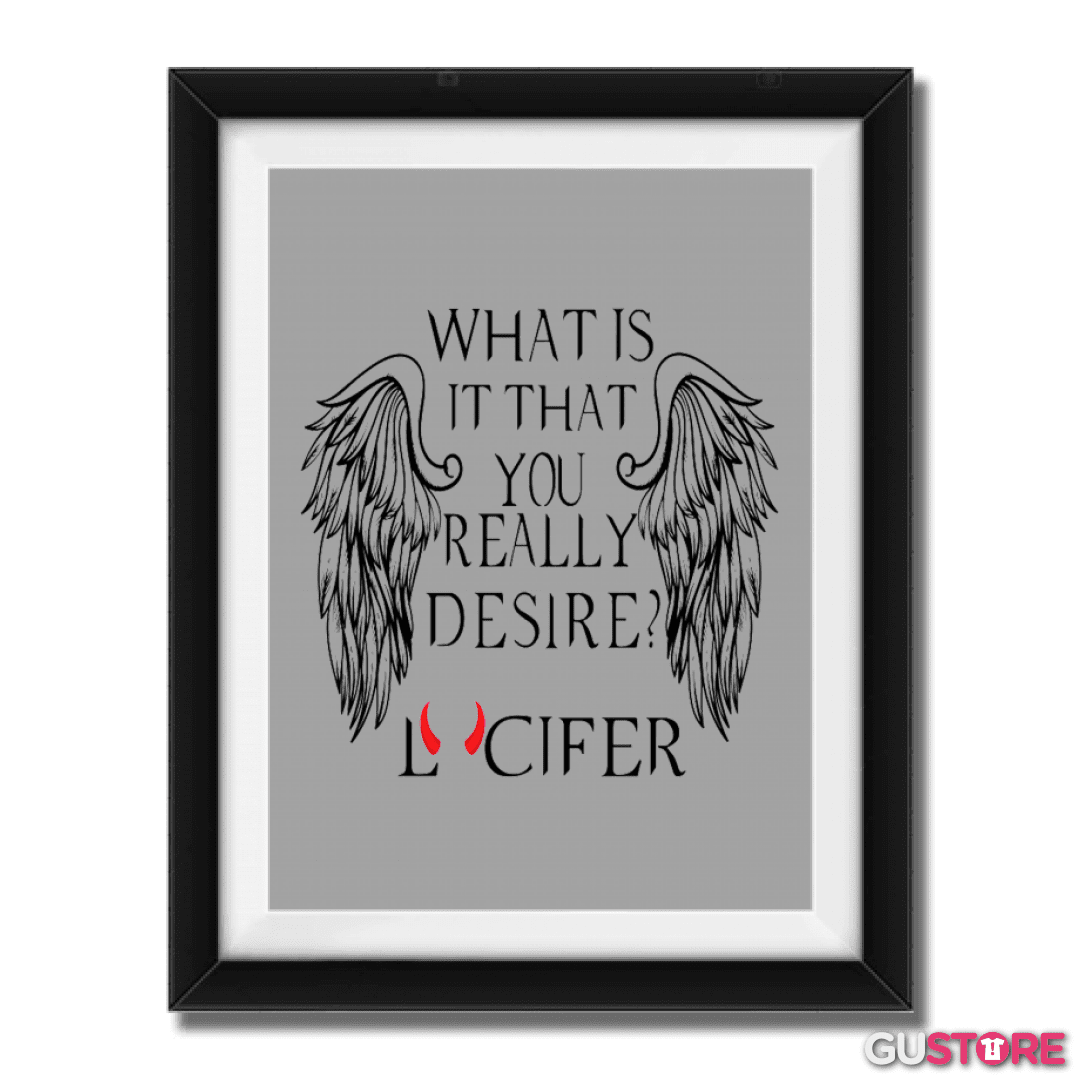 Cuadro decorativo lucifer in hell 2