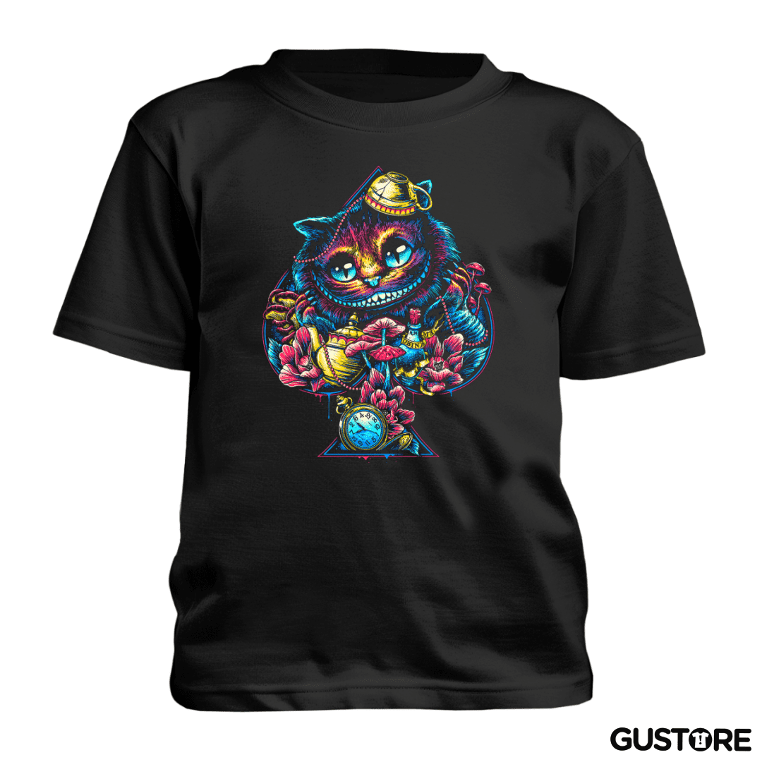 Polera de niño Gato de alicia